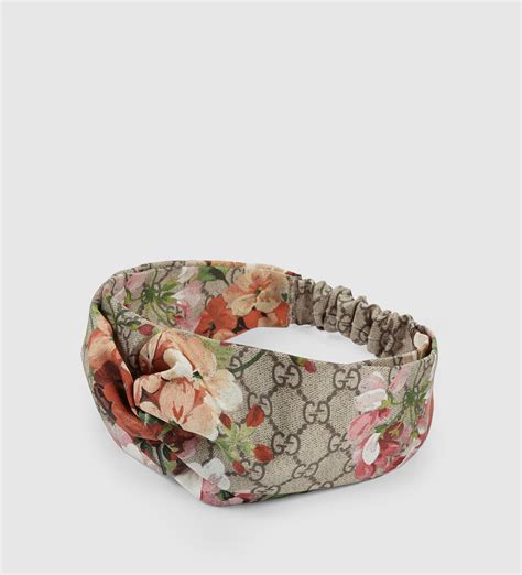 gucci silk pink floral headband|Gucci headband transparent.